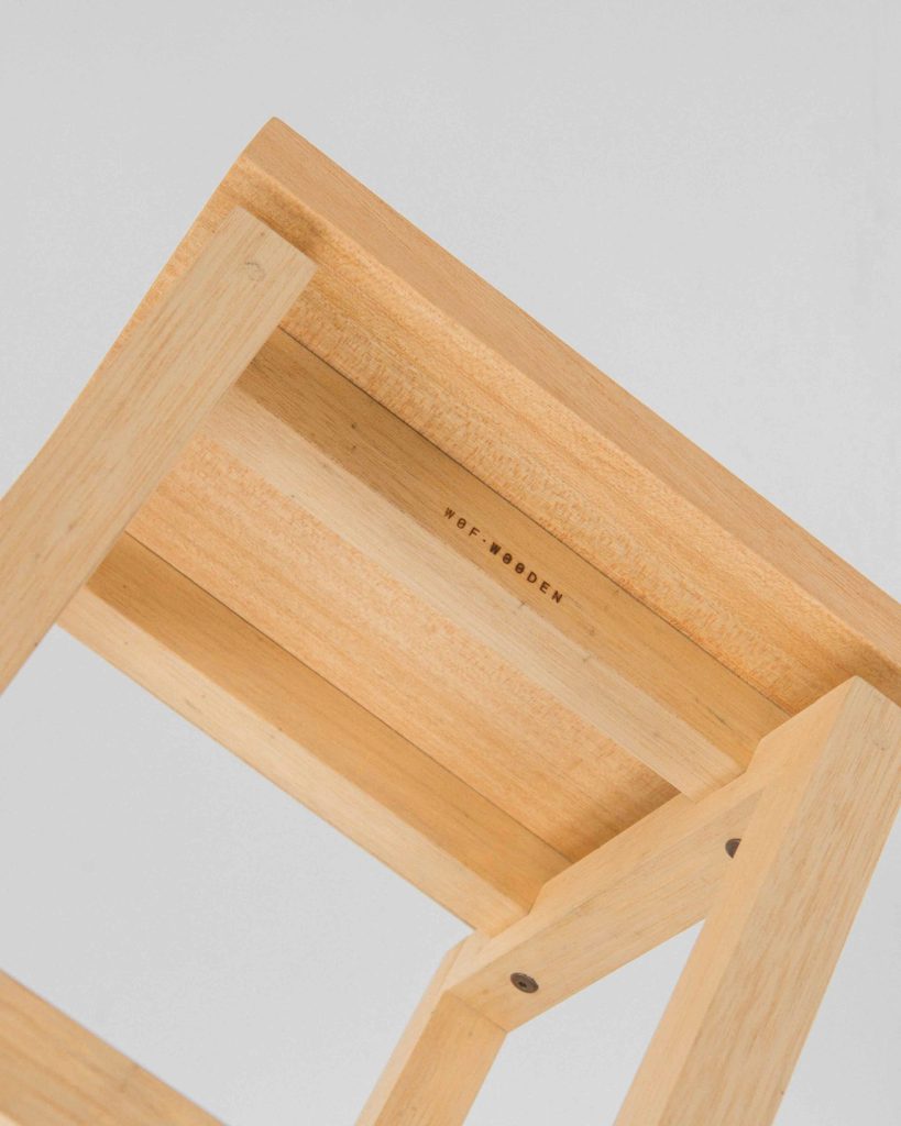 Money Stack Stool Kihon Stack Stool — WOF Wooden